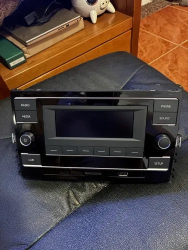 Rádio Bluetooth Original Volkswagen Polo Virtus T-Cross Nivus Vw Mídia OEM
