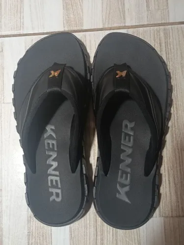 Sandália Kenner Original Preta - Tamanho 39 (NOVA)