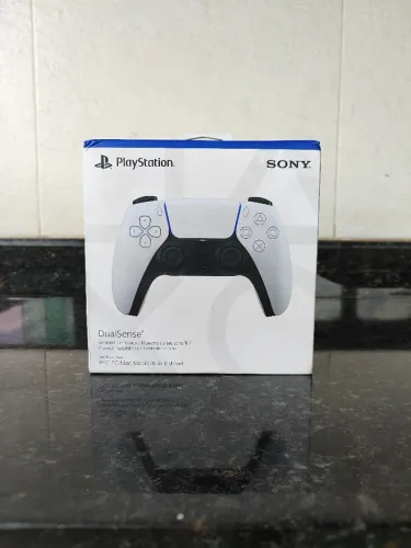 Controle PS5 DualSense Branco Sony Original Novo Lacrado