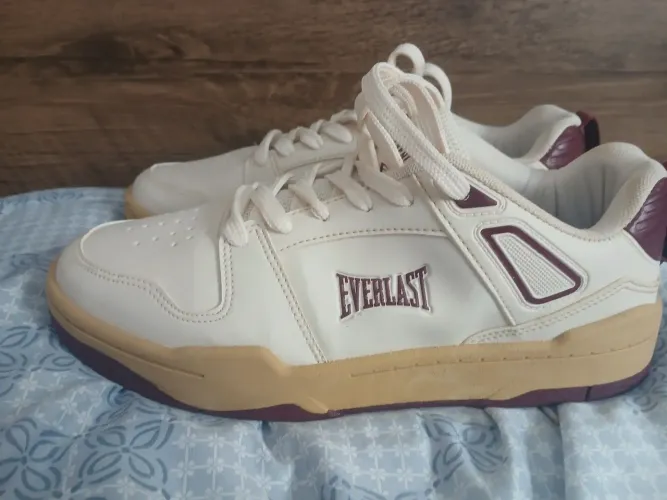 Tênis Everlast Kansas Masculino Bege n° 41 usado 1 vez