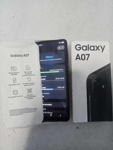Samsung a07 resistente a água na caixa