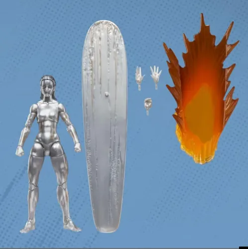 Figura Silver Surfer - Fantastic Four Movie - Marvel Legends Series - Hasbro