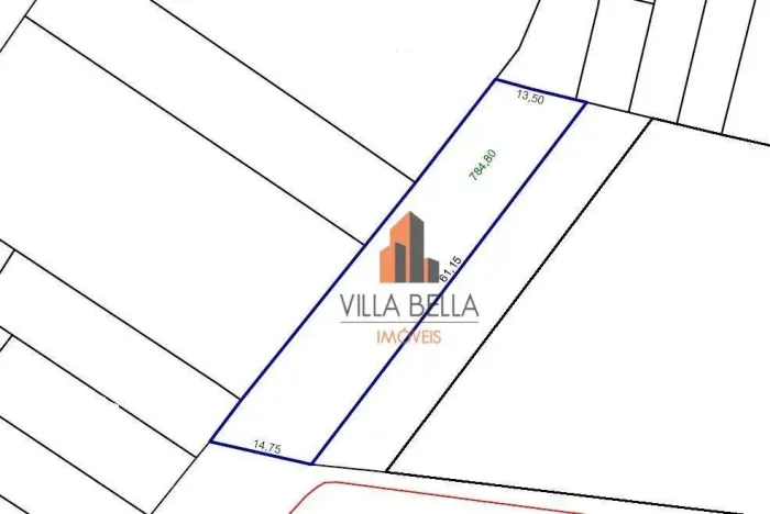 Terreno à venda, 784 m² por R$ 1.909.000,00 - Vila Alzira - Santo André/SP