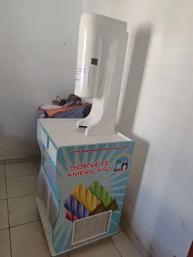 Maquina de sorvete americano