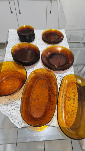 Duralex original retrô peças impecáveis