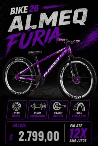 Imperdível super promoção bicicleta Aro26 lindas...