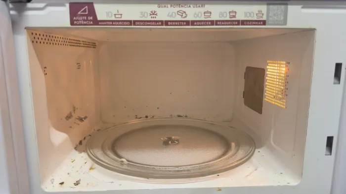 Micro-ondas Electrolux 31L Branco Funcionando Perfeitamente