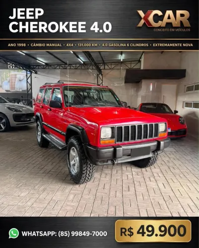Jeep Cherokee Sport 4.0 Mec./aut. 1998
