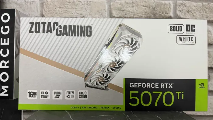 Rtx 5070ti Zotac branca