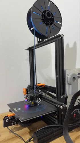 Ender 3 com upgrades (sprite + 3D Touch + placa mãe silenciosa 4.2.7)