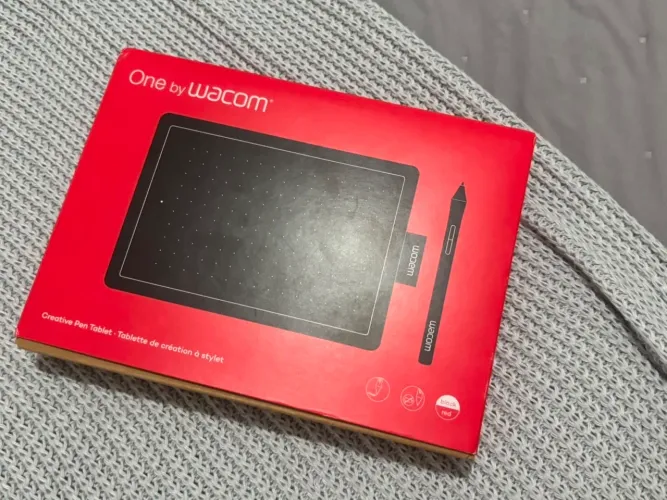 Mesa Digitalizadora One by Wacom - ZERADA (Nunca Usada) na Caixa!