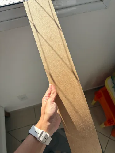 Ripas de MDF Cru Novas - 25 Unidades | Ideal para Painel Ripado, Decoração e Marcenaria