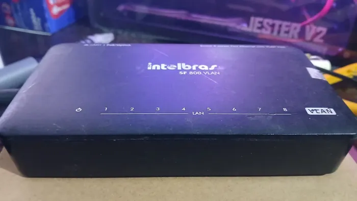 Switch 8 portas sf 800 lan