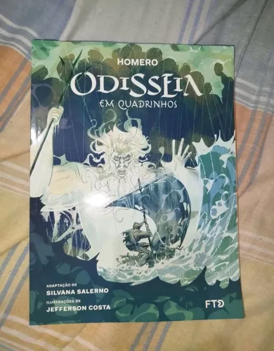 livro odisseia em quadrinhos homero ftd