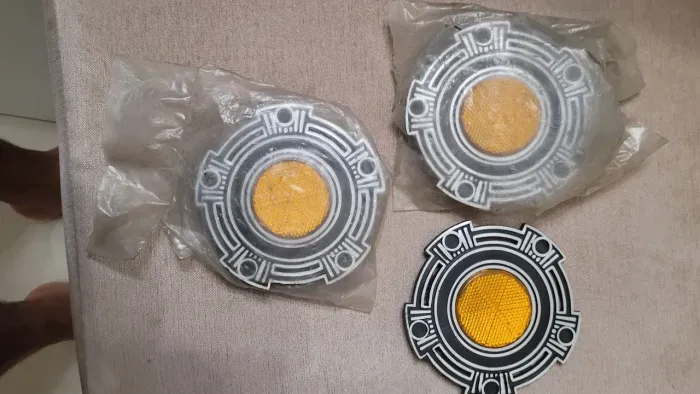 Enfeite, acabamento ou Refletor da caloi barra forte novo de estoque antigo