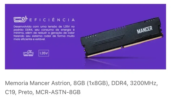 Memoria ram mancer