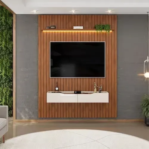 PAINEL COM BANCADA E LED