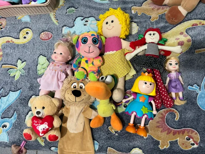 Lote de brinquedos