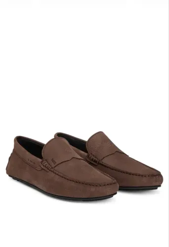 Mocassim HUGO BOSS COURO Noel Nubuck