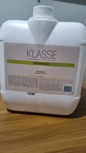 Shampoo Profissional Klasse Nutrishine 5L - NOVO/SEM USO