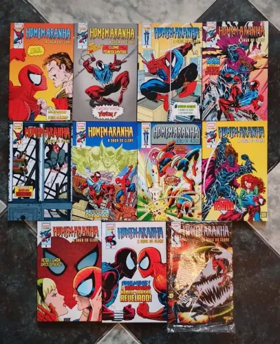 *HOMEM-ARANHA SAGA DO CLONE vol. 1-11