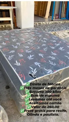 Cama box direto da fábrica 