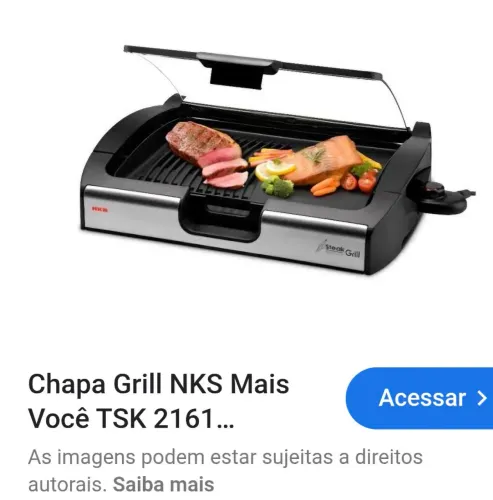 Churrasqueira elétrica