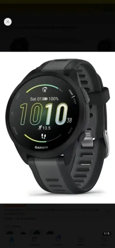 Relógio Smartwatch Garmin Forerunner 165 Music