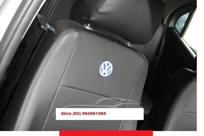 Capa banco Couro Corvin específico sob medida gol g6 Preto nwfbs gmytg