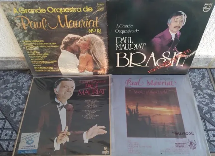 Lp's - Paul Muriat - lote com 4 discos de vinil