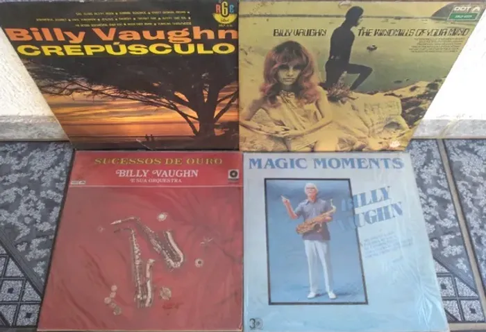Lp's - Billy Vaughn - lote com 4 discos de vinil