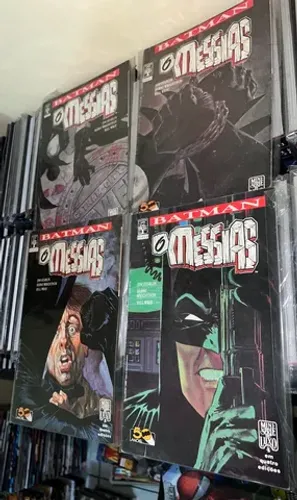 Batman o messias 1989 editora abril, minissérie em 4 edições completa