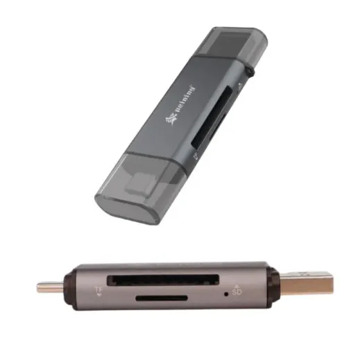 Adaptador USB-C/USB-A Para Leitor De Cartão SD/TF PEI-CT11
