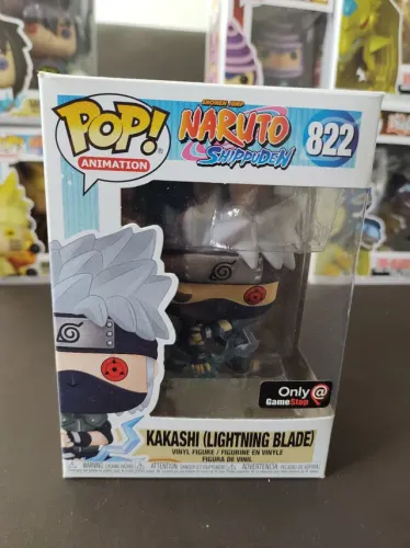Funko Pop! Naruto Shippuden Kakashi (Lightning Blade) Gamestop Exclusive #822