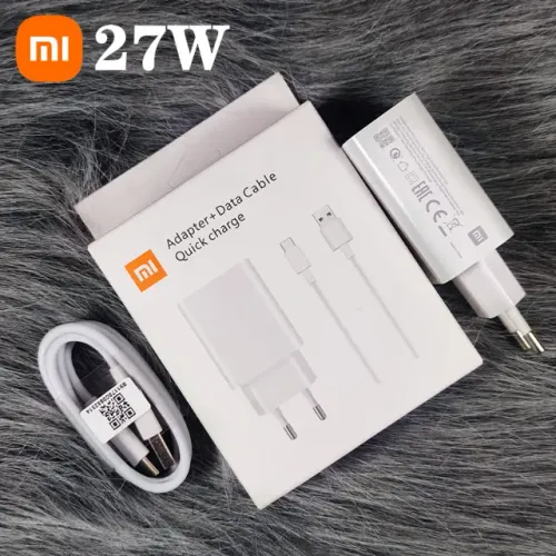 Carregador Turbo Xiaomi USB Tipo C 27w
