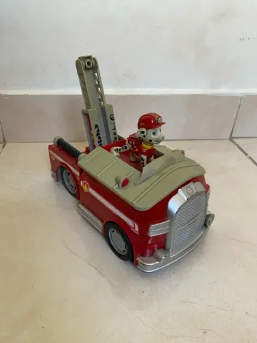 Caminhão de Bombeiros Patrulha Canina com Marshall