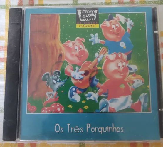 DVD Os Três Porquinhos - Globosat - Cinema Infantil