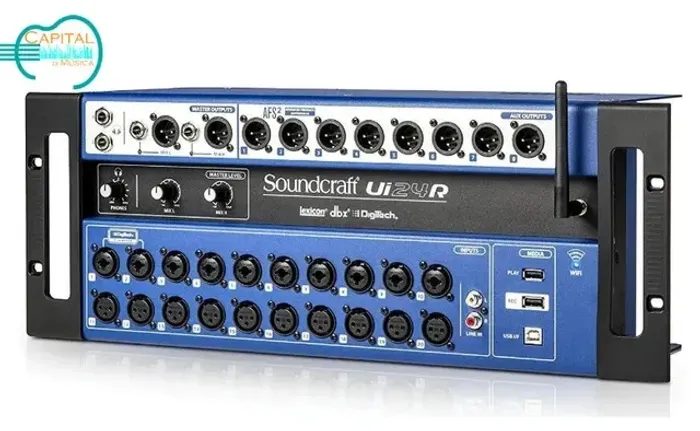 Mesa De Som Digital Soundcraft UI24R (ui-24) Ui24