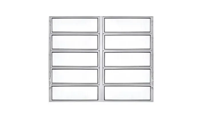janela vitro basculante aluminio - 1,00x1,50 2 seções- entrgamos zs-zl-zo-zn