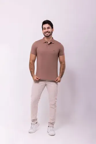 Calças brim c/ lycra 