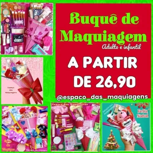 Buquê de Maquiagem A partir de 26,90