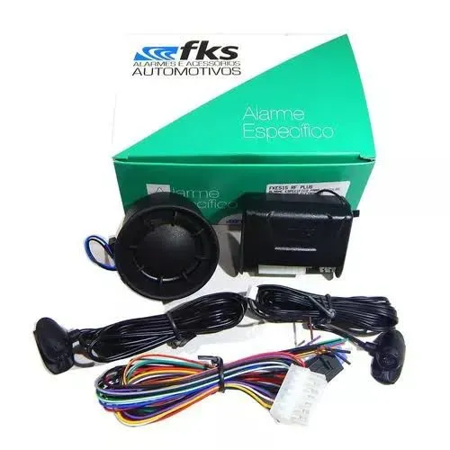 Alarme Automotivo Fks Fki505 plus Para Carros Com Chave