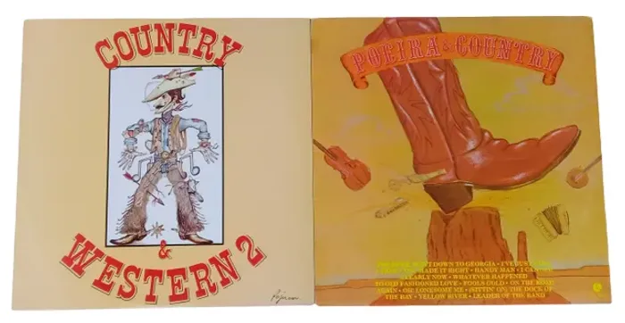 country & western 2/poeira & country(2 lps-pacote)