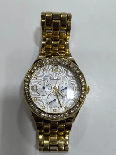 Relógio Feminino Guess Steel Original 