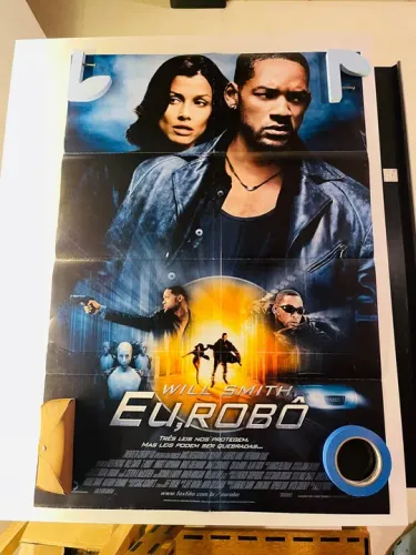 Pôster original de cinema Eu, Robô
