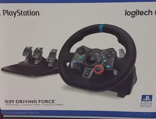 Volante Logitech G29 Driving Force para PS5, PS4, PS3 e PC