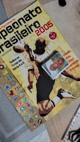 KIT com 58 figurinhas Coleção do álbum Campeonato Brasileiro 2005