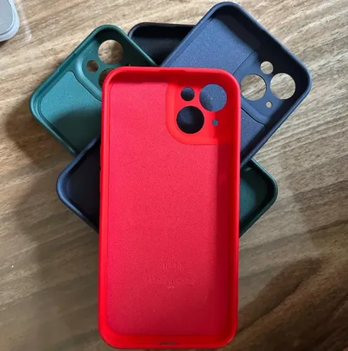 [IPHONE 14] Cases Coloridas de Silicone Líquido - Usadas, como novas