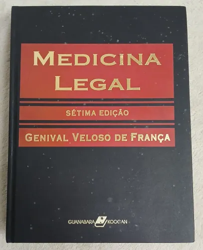 Livro Medicina Legal Genival Veloso de França 7° Edição<br>