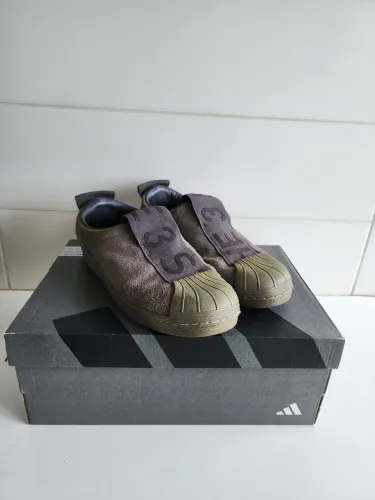 Tênis Adidas Superstar Slip-On - Cinza Tam. 34